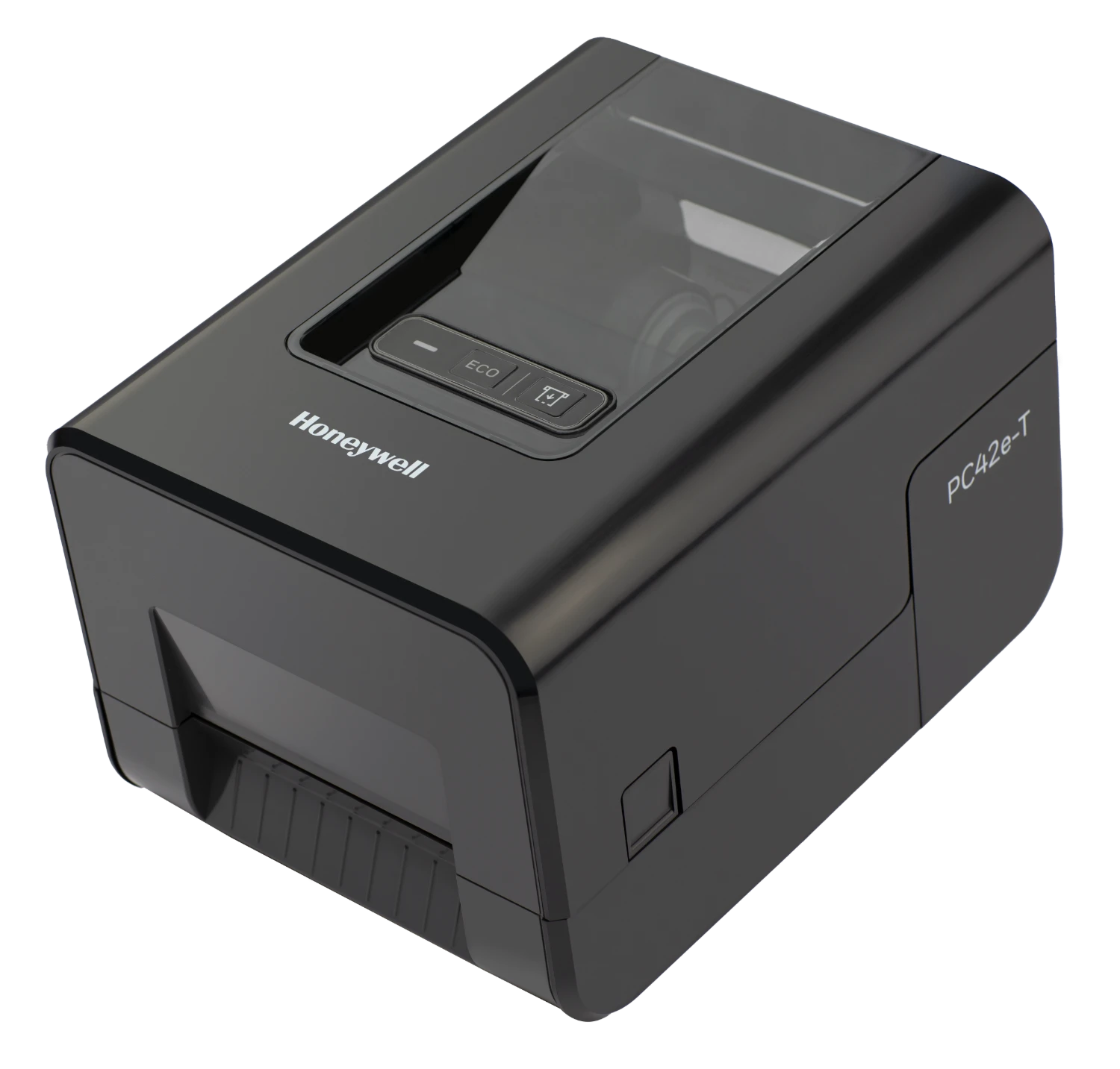 Honeywell PC42e-T: Impresora de etiquetas de escritorio Honeywell, transferencia térmica y térmica directa, simple y confiable para volumen medio.