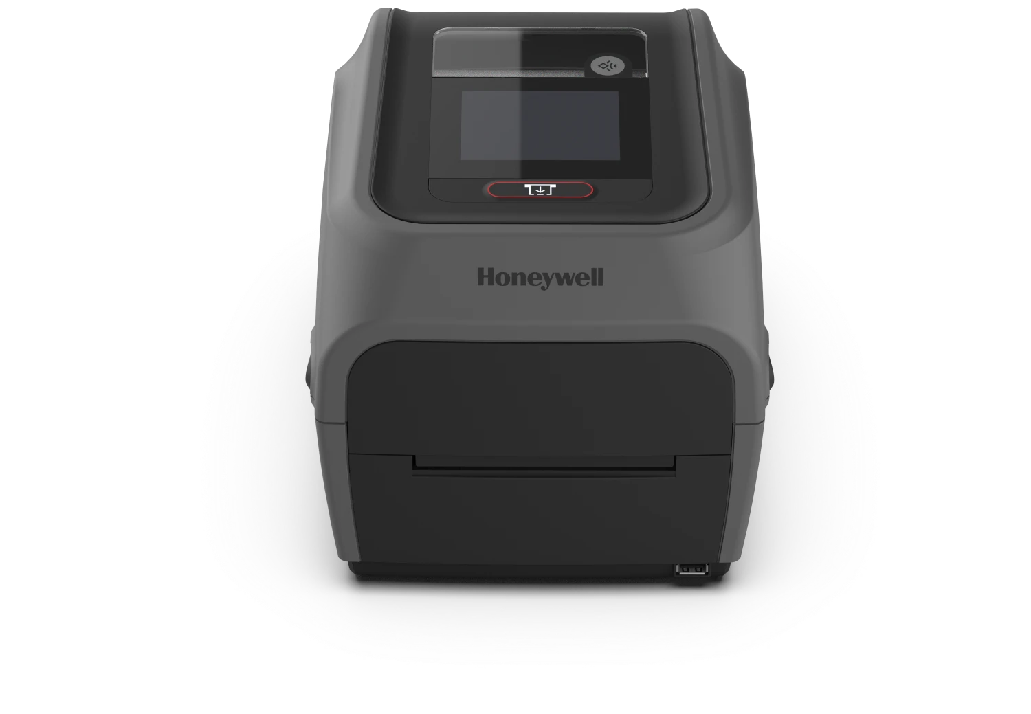 Honeywell PC45t: Impresora de escritorio de transferencia térmica (con ribbon) para etiquetas durables, con pantalla táctil color, Wi-Fi 6 y plataforma Honeywell Printer Edge.