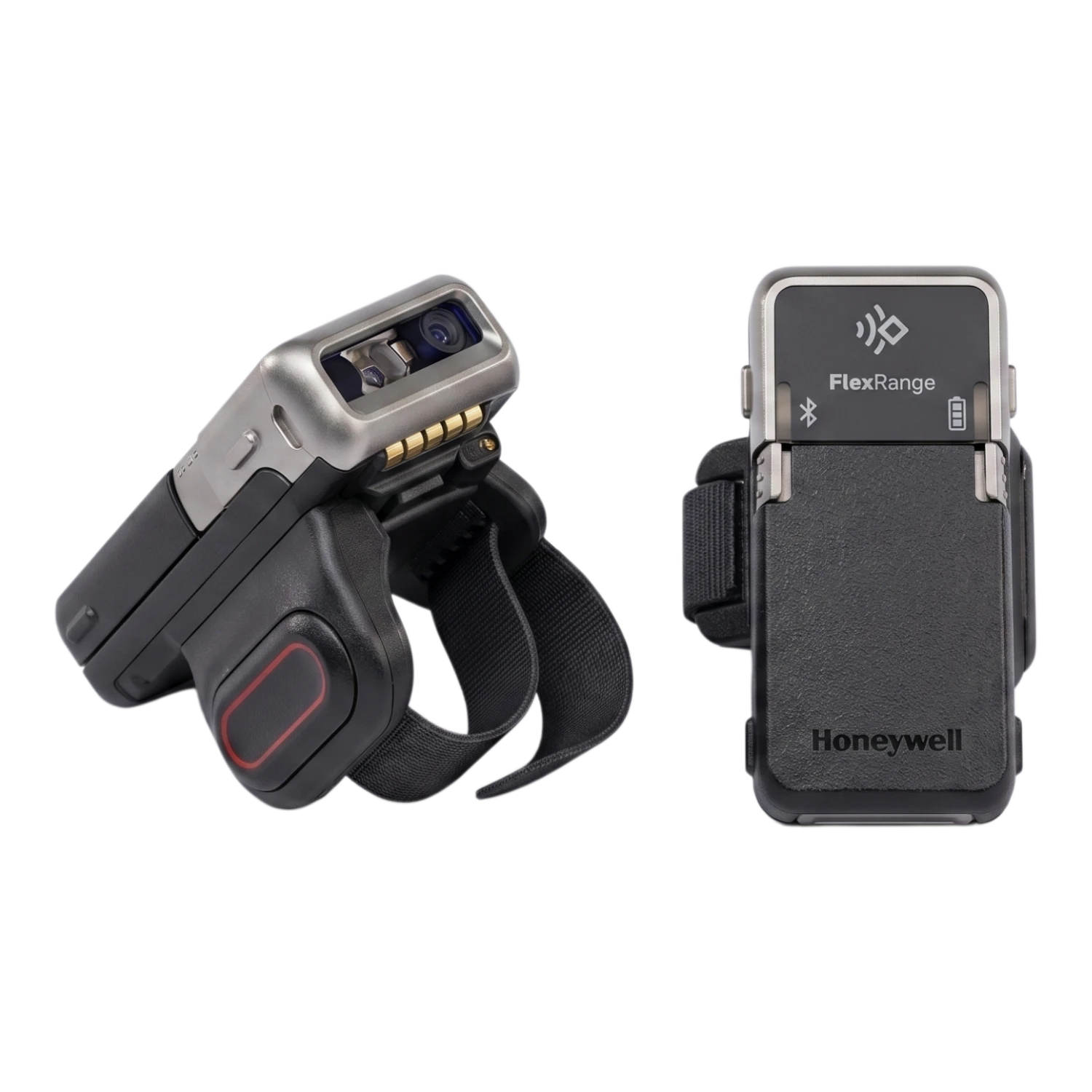 Honeywell 8675i: Lector wearable tipo anillo, inalámbrico por Bluetooth y manos libres, con imager omnidireccional y versión FlexRange para picking en logística y depósito.