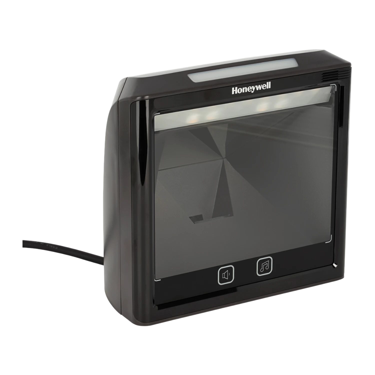 Honeywell Solaris XP 7990G: Escáner de presentación vertical con cable, sobre plataforma XP de Honeywell, para checkout de alto volumen en retail.